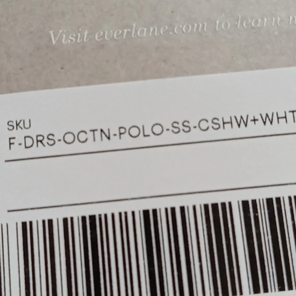 EVERLANE Women Shirt Dress MEDIUM White Cream Tan Work Casual Polo NEW Summer - Picture 4 of 8